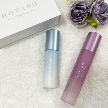  HOTARU PERSONALIZED LOTION／MOISTURIZER /HOTARU PERSONALIZED/スキンケアキットを使ったクチコミ（1枚目）