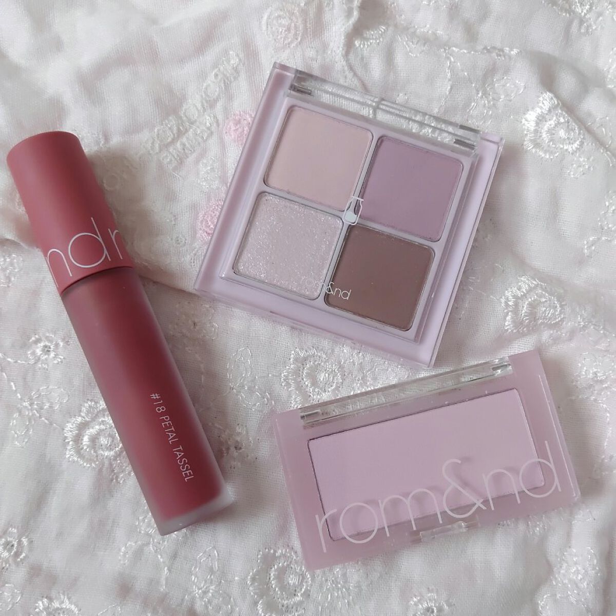 ベターザンアイズ ミルクシリーズ/rom&nd/アイシャドウパレットを使ったクチコミ（1枚目）