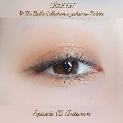 The Bella collection eyeshadow palette/CELEFIT/アイシャドウパレットを使ったクチコミ(7枚目)