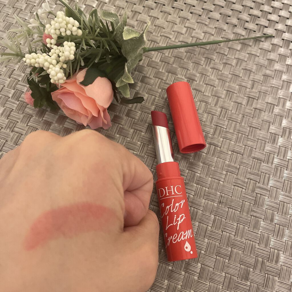 濃密うるみカラーリップクリーム/DHC/リップクリームを使ったクチコミ（1枚目）