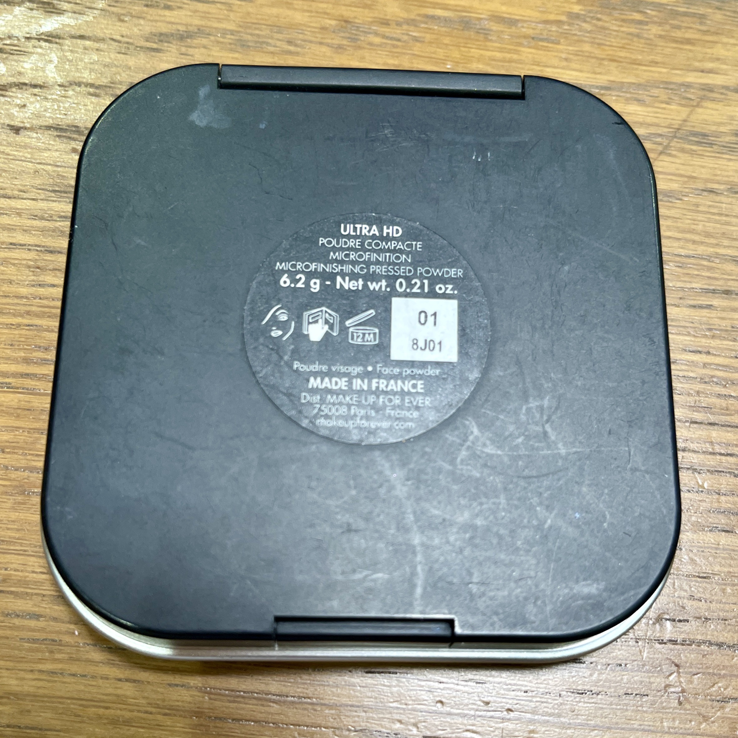 ウルトラHDプレストパウダー 01 トランスルーセント/MAKE UP FOR EVER/プレストパウダーを使ったクチコミ（3枚目）