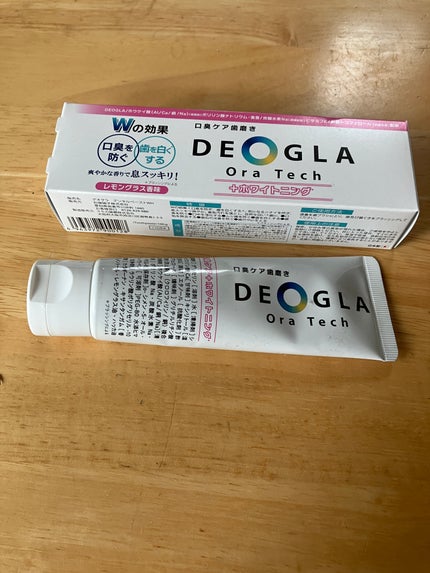 デオグラオーラテック +ホワイトニング/DEOGLA/歯磨き粉を使ったクチコミ(1枚目)