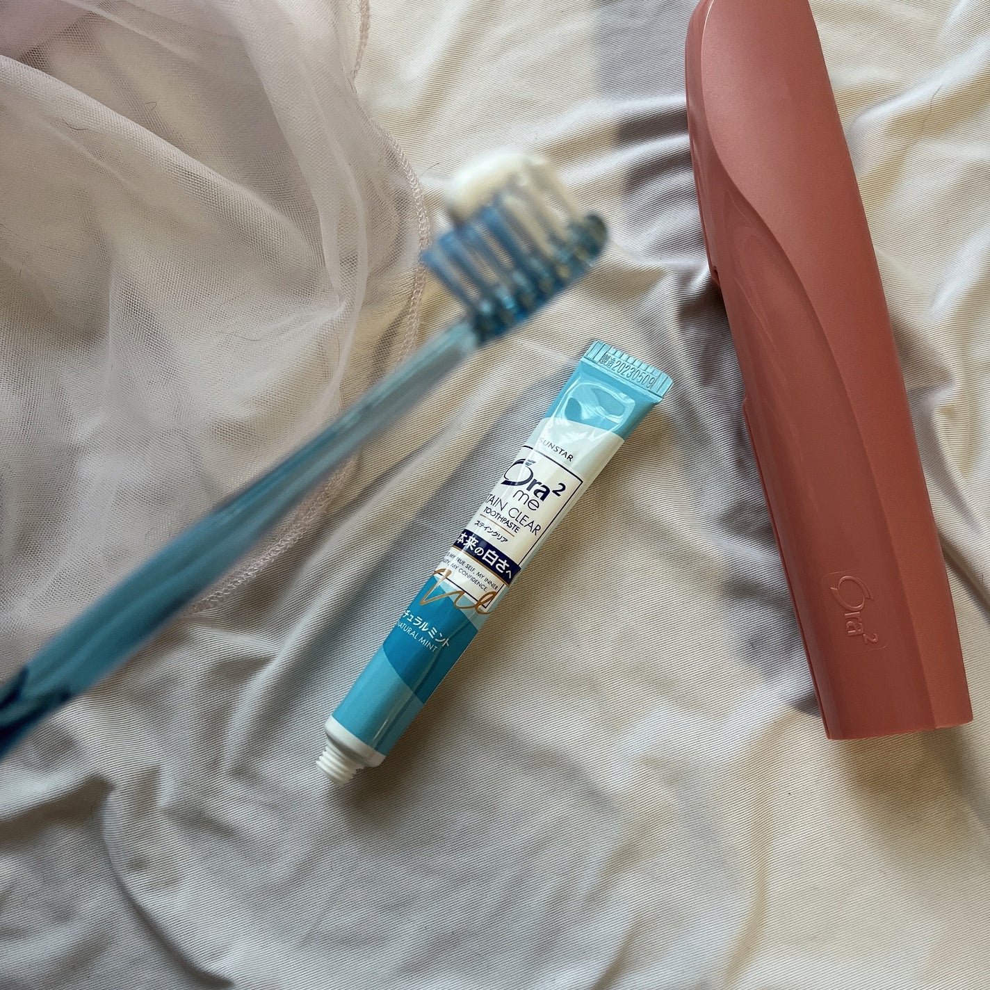 ねこむす on LIPS 「外出先にも持ち運びやすいスリムでおしゃれなケースのハミガキセッ..」(3枚目)