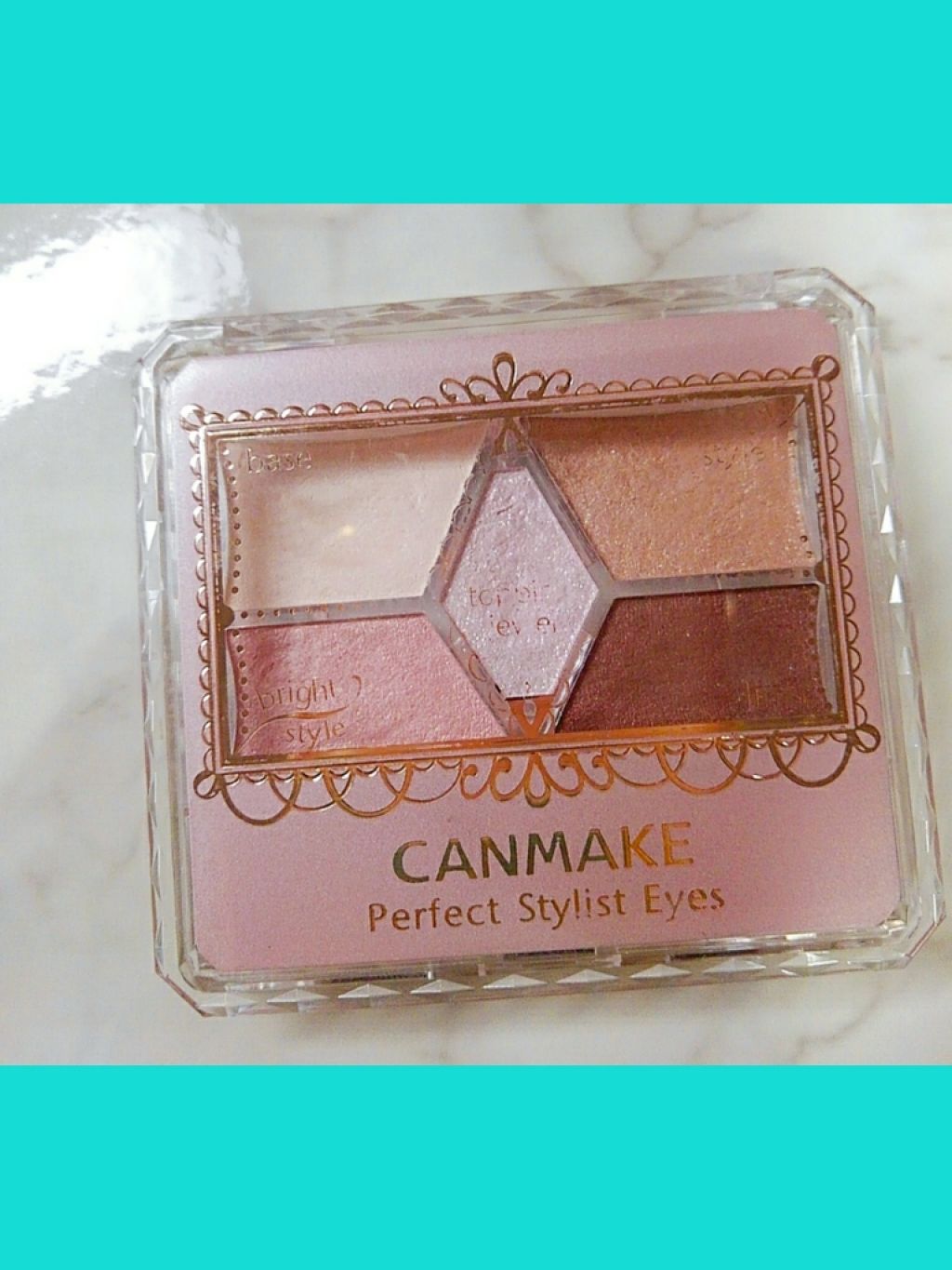 【旧品】パーフェクトスタイリストアイズ/キャンメイク/アイシャドウパレットを使ったクチコミ(1枚目)