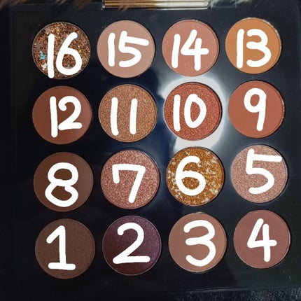 大英博物館 エジプトシリーズ アイシャドウパレット/ZEESEA/アイシャドウパレットを使ったクチコミ(4枚目)