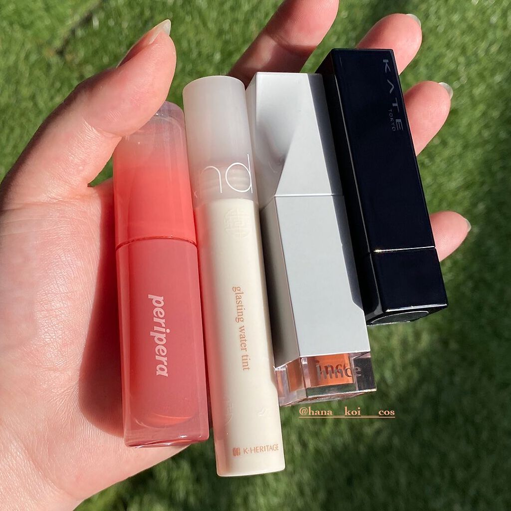 ムードインハンサーリキッドグロウ/hince/口紅を使ったクチコミ（2枚目）