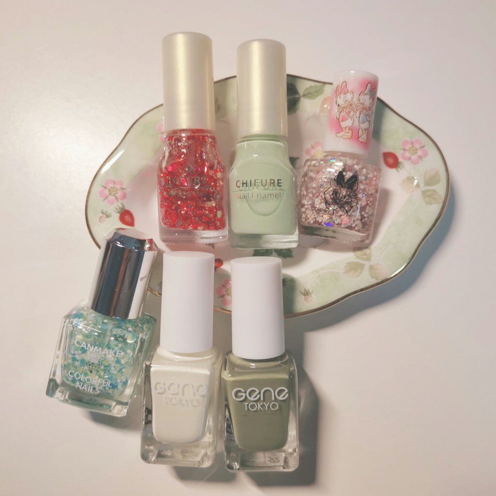 カラフルネイルズ/キャンメイク/マニキュアを使ったクチコミ（3枚目）