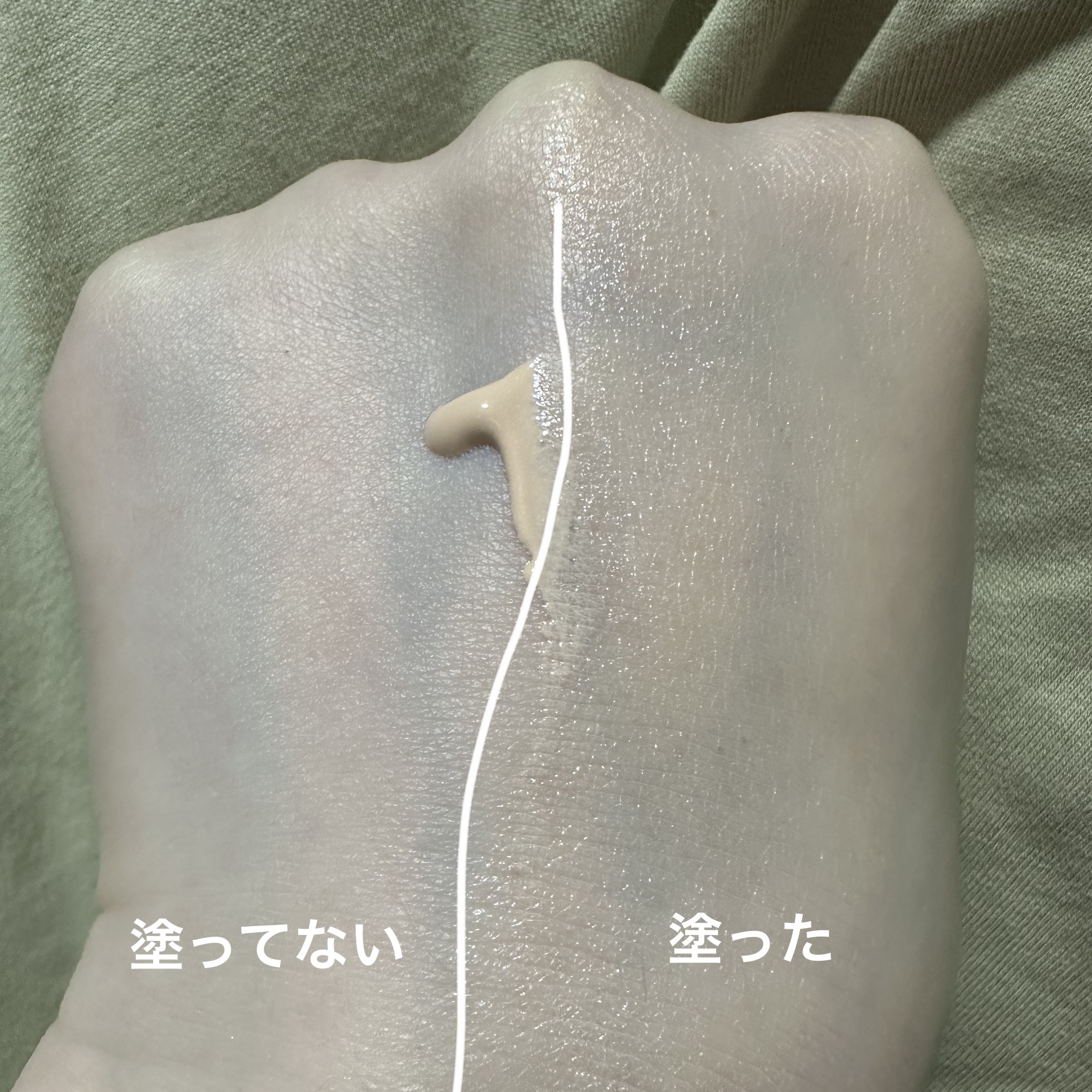 リンクルUV乳液/なめらか本舗/日焼け止めミルクを使ったクチコミ（3枚目）