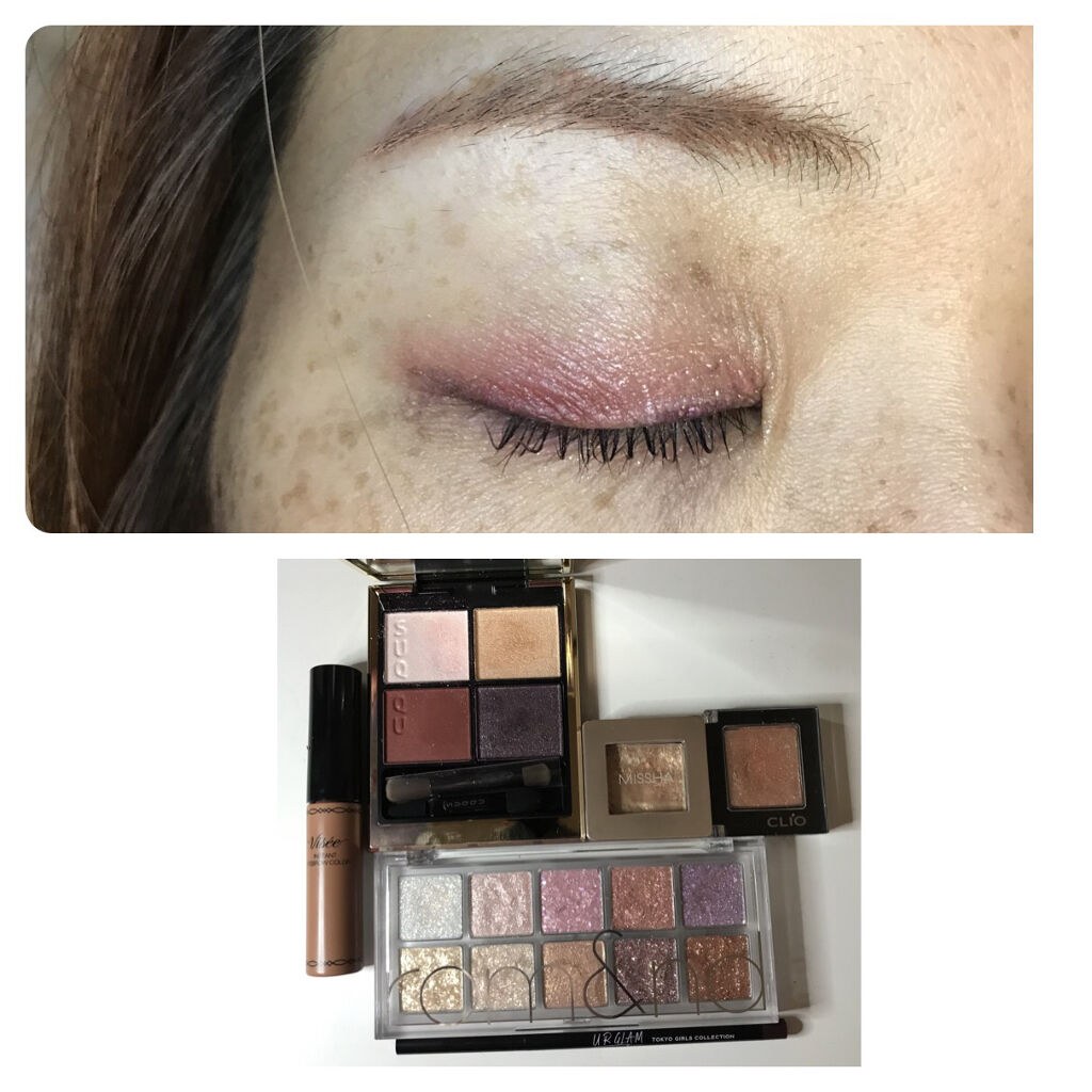 グリッタープリズム シャドウ/MISSHA/グリッターを使ったクチコミ（1枚目）