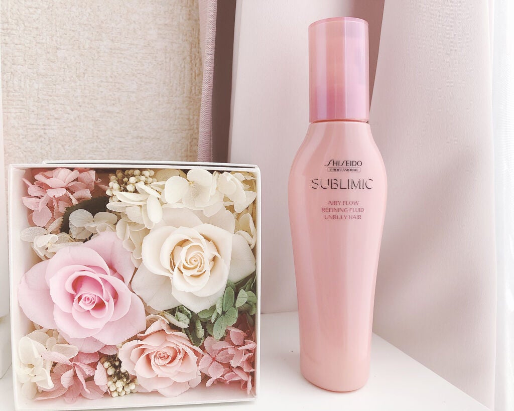 エアリーフロー リファイニングフリュイド/サブリミック/アウトバストリートメントを使ったクチコミ(1枚目)