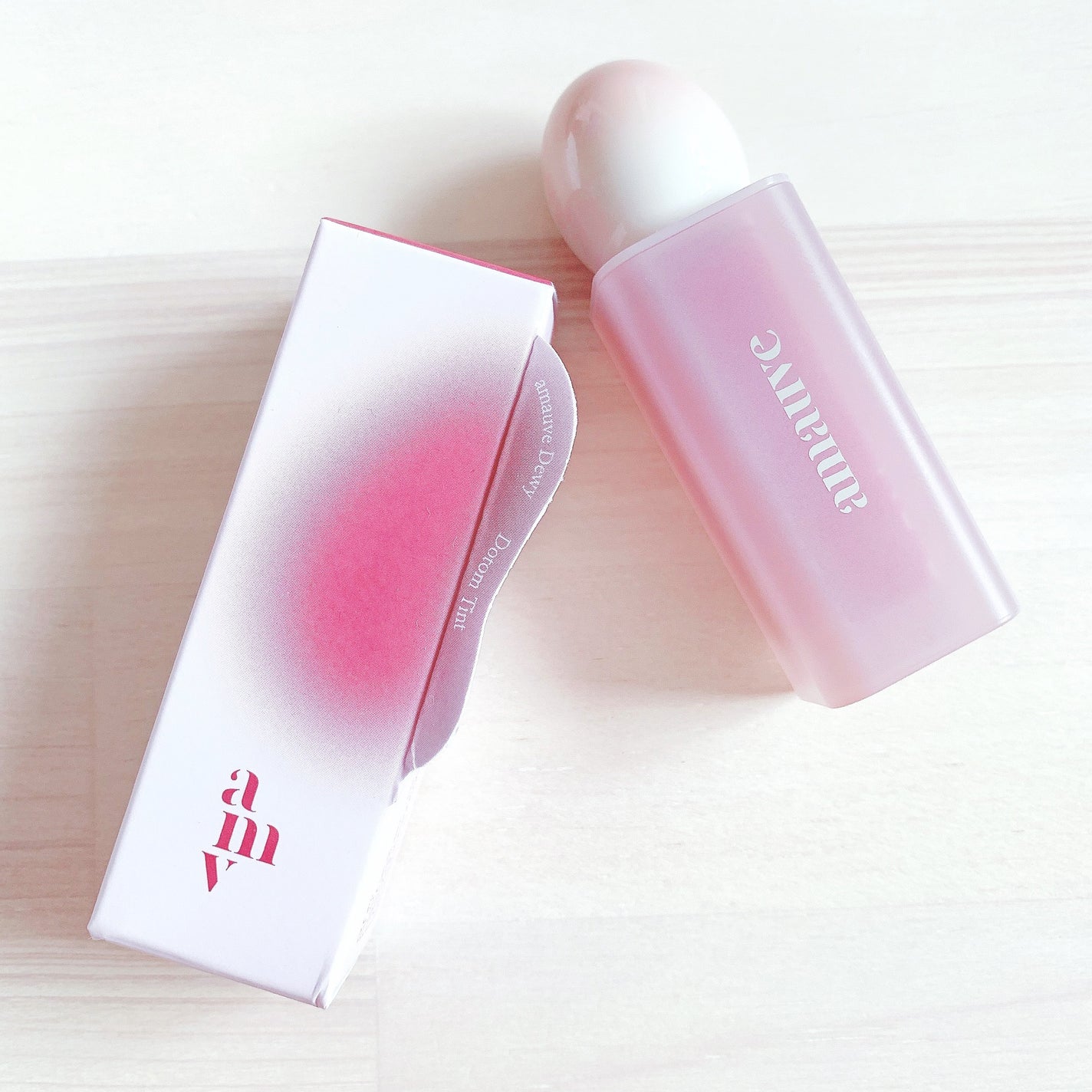 デューイドトムティント/amauve/リップティントを使ったクチコミ(1枚目)