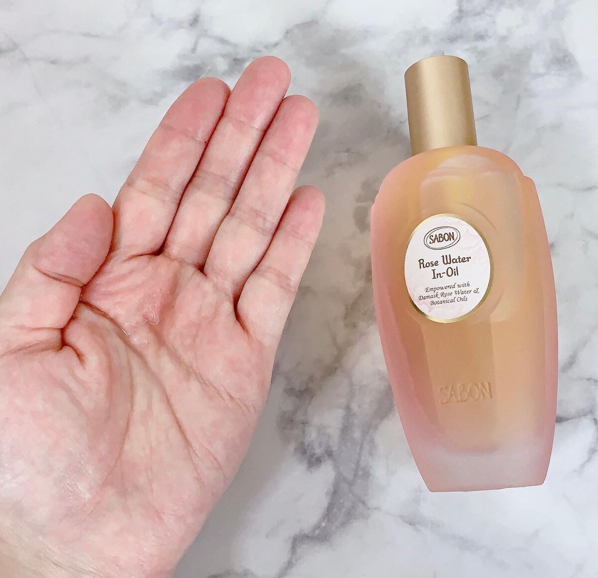 ローズウォーターインオイル/SABON/ミスト状化粧水を使ったクチコミ(4枚目)