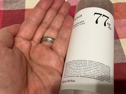 ドクダミ 77 スージングトナー/Anua/化粧水を使ったクチコミ(4枚目)
