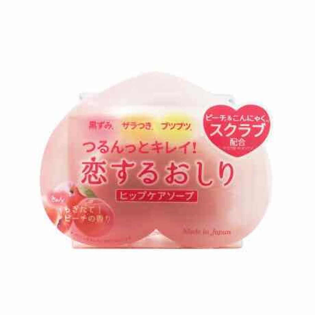 恋するおしり ヒップケアソープ/ペリカン石鹸/バスト・ヒップケアを使ったクチコミ(1枚目)