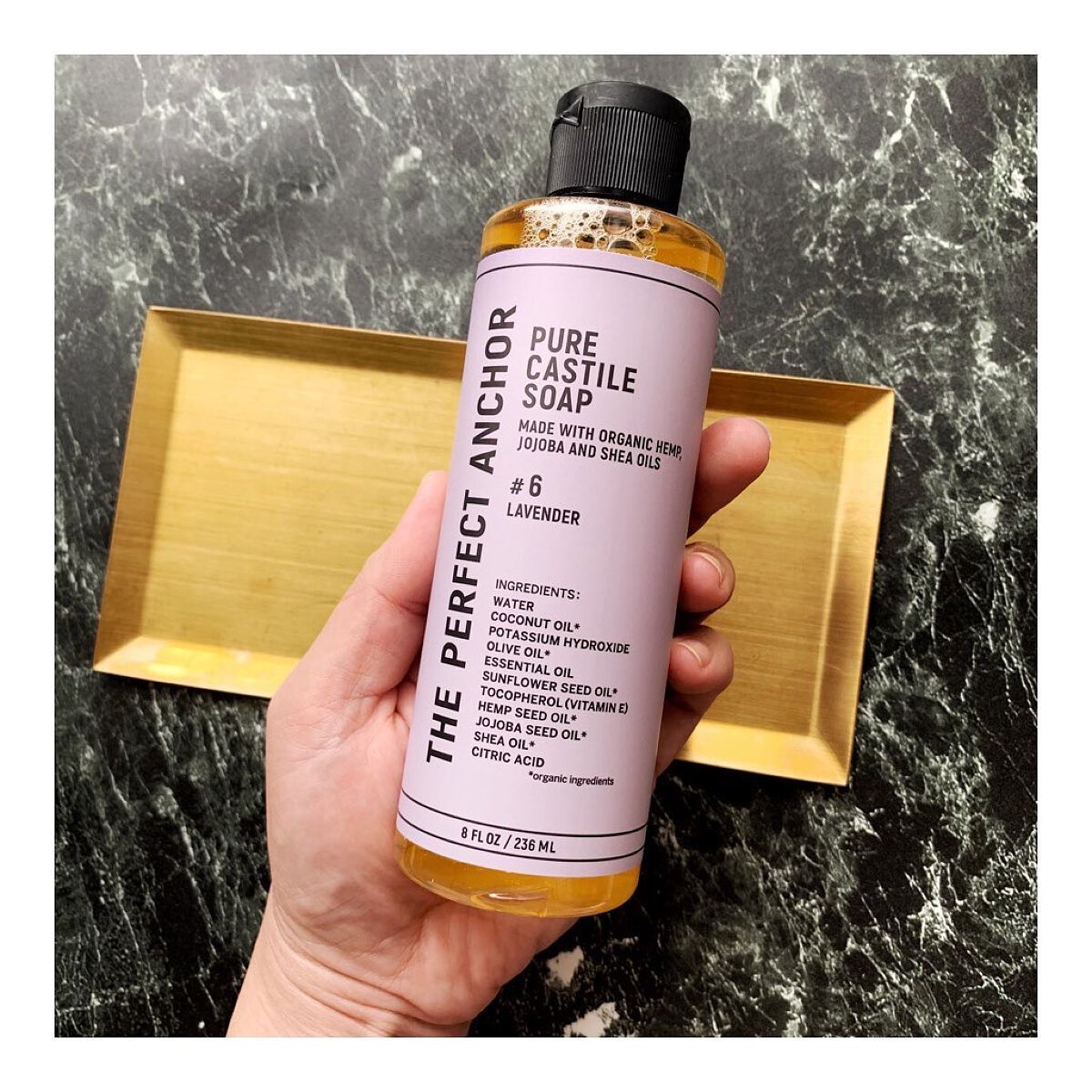 ザ・パーフェクトアンカー ラベンダー #6/THE PERFECT ANCHOR/ボディソープを使ったクチコミ(2枚目)