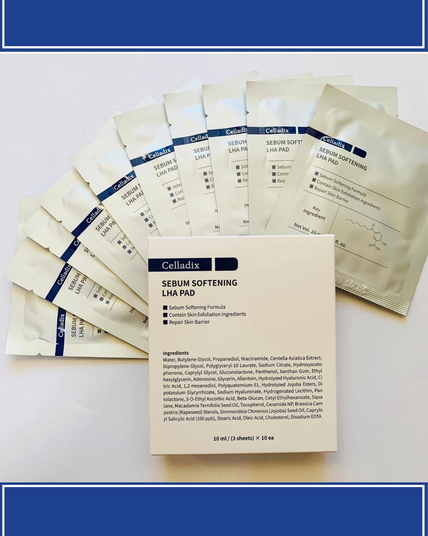 セバムソフトニング131LHAピーリングパッド/Celladix/トナーパッドを使ったクチコミ（2枚目）