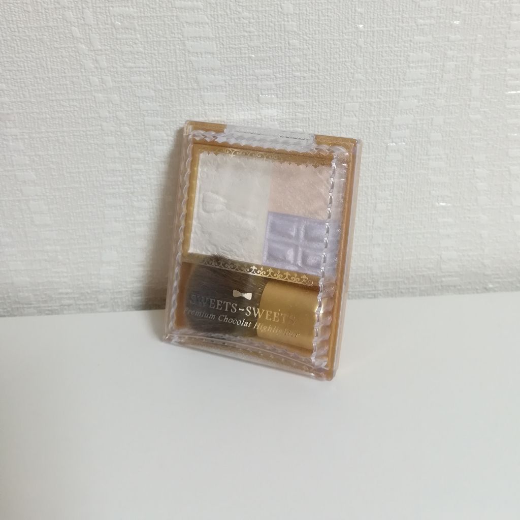 プレミアムショコラハイライター/スウィーツ スウィーツ/パウダーハイライトを使ったクチコミ(1枚目)