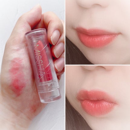 グリッタープリズム ティントリップ/MISSHA/口紅を使ったクチコミ(1枚目)