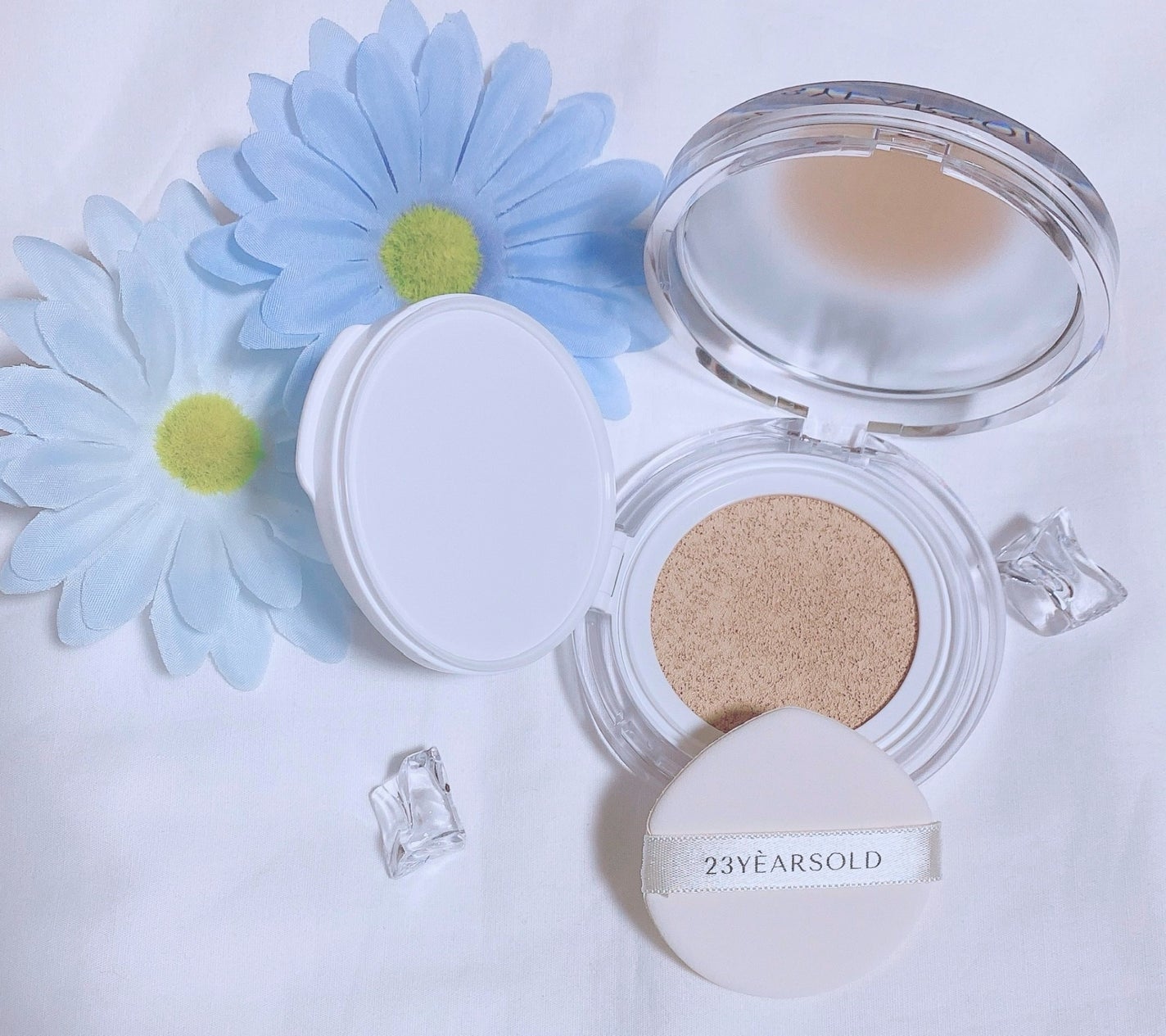 ハートリーフシーンカバークッション/23years old/クッションファンデーションを使ったクチコミ(2枚目)