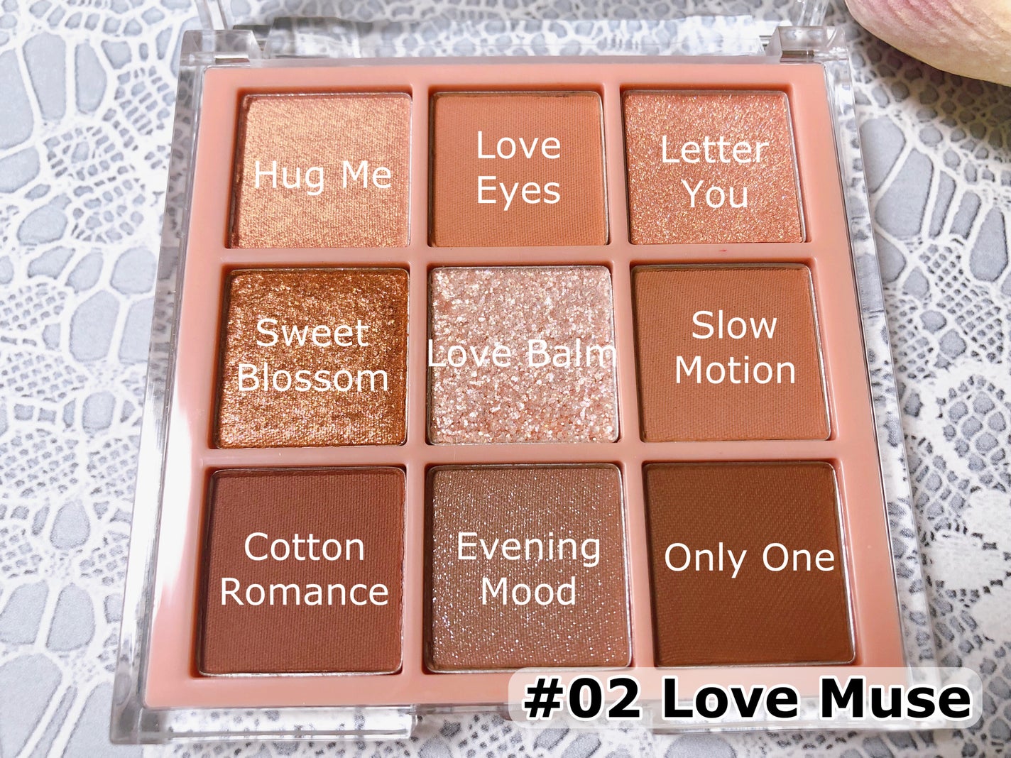 KEYBO FALL IN LOVE SHADOW PALETTE/keybo/アイシャドウパレットを使ったクチコミ(2枚目)