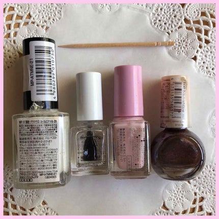 SPINNS ネイルカラー シロップピンク/DAISO/マニキュアの画像