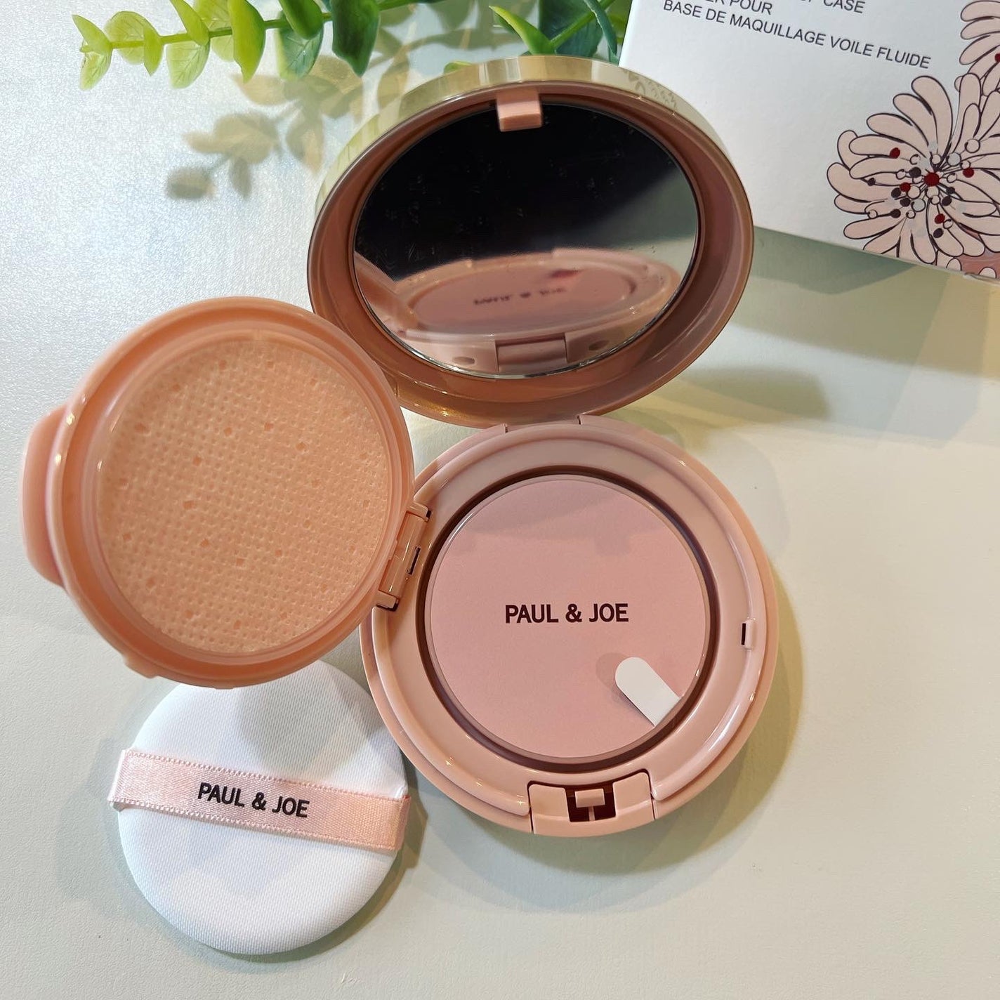 シースルー ヴェール コンパクト/PAUL & JOE BEAUTE/ファンデーションを使ったクチコミ(4枚目)