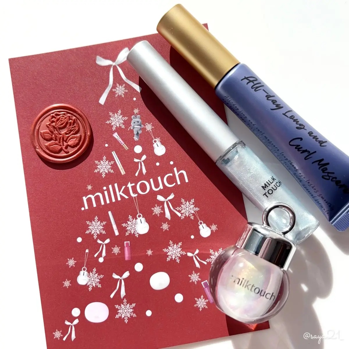 milk touch リップグロス＆ティント セット 限定キットセット】サムシング ライク ホリデー セット｜Milk Touchの