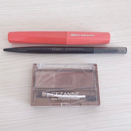 ノーズ&アイブロウパウダー/CEZANNE/パウダーアイブロウを使ったクチコミ(5枚目)