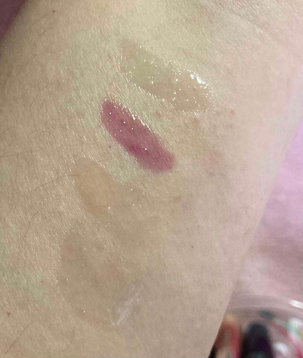 UR GLAM LIP OIL/U R GLAM/リップグロスを使ったクチコミ(2枚目)
