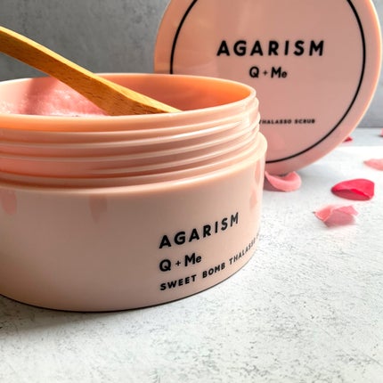 Q+Me スウィート ボム タラソ スクラブ/AGARISM/バスト・ヒップケアを使ったクチコミ(8枚目)