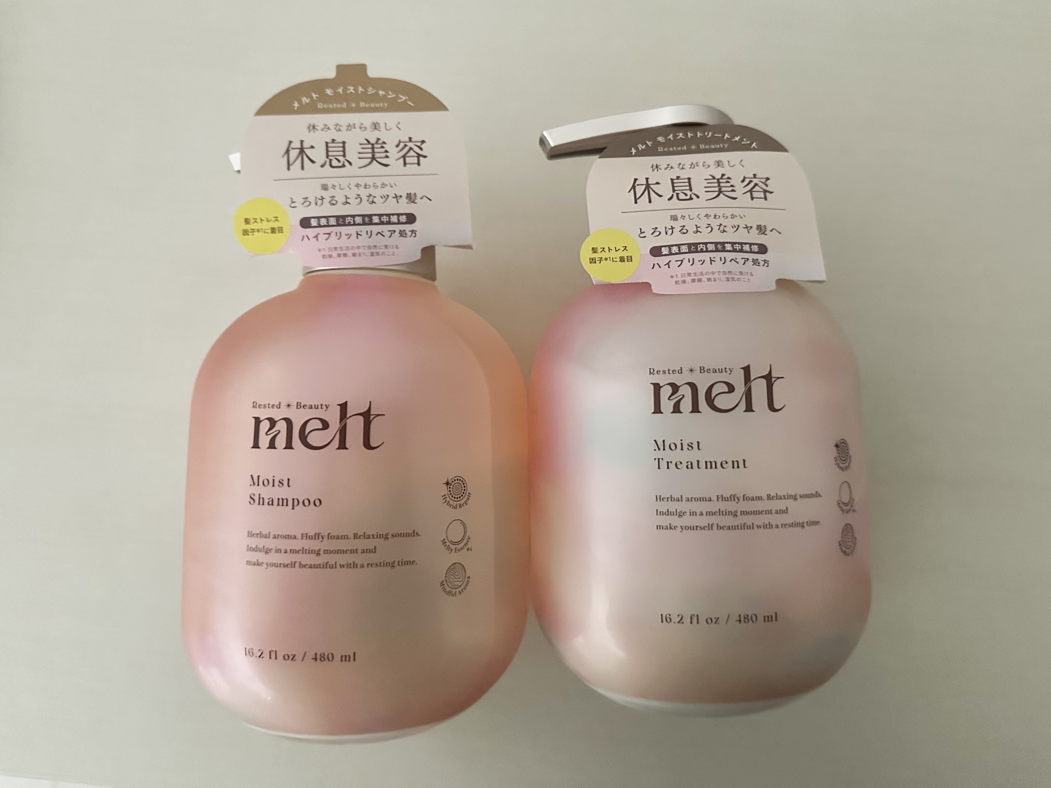 メルト モイストシャンプー／トリートメント/melt/市販シャンプーを使ったクチコミ（1枚目）