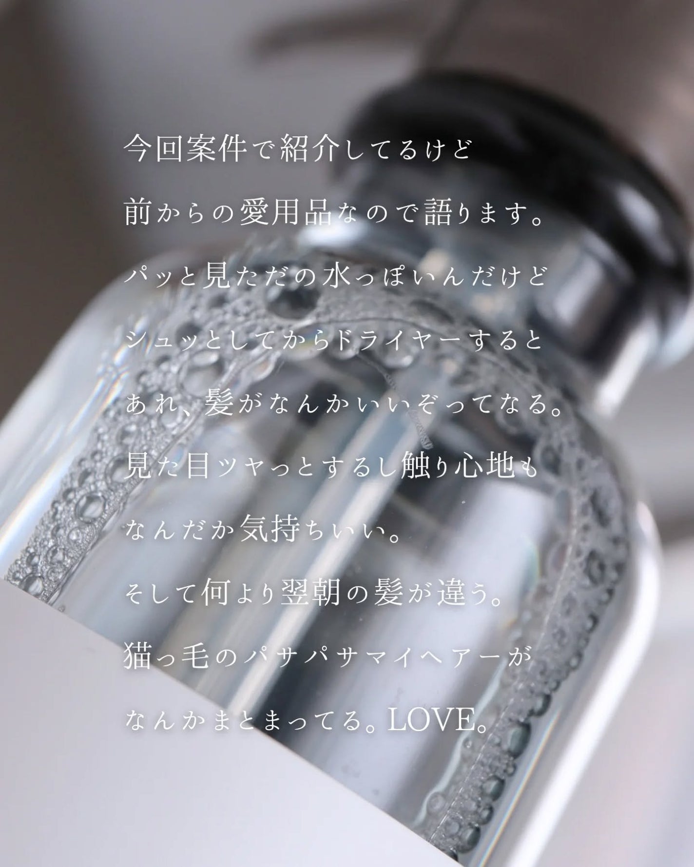 ハイドロミストN/plus eau/アウトバストリートメントを使ったクチコミ(3枚目)
