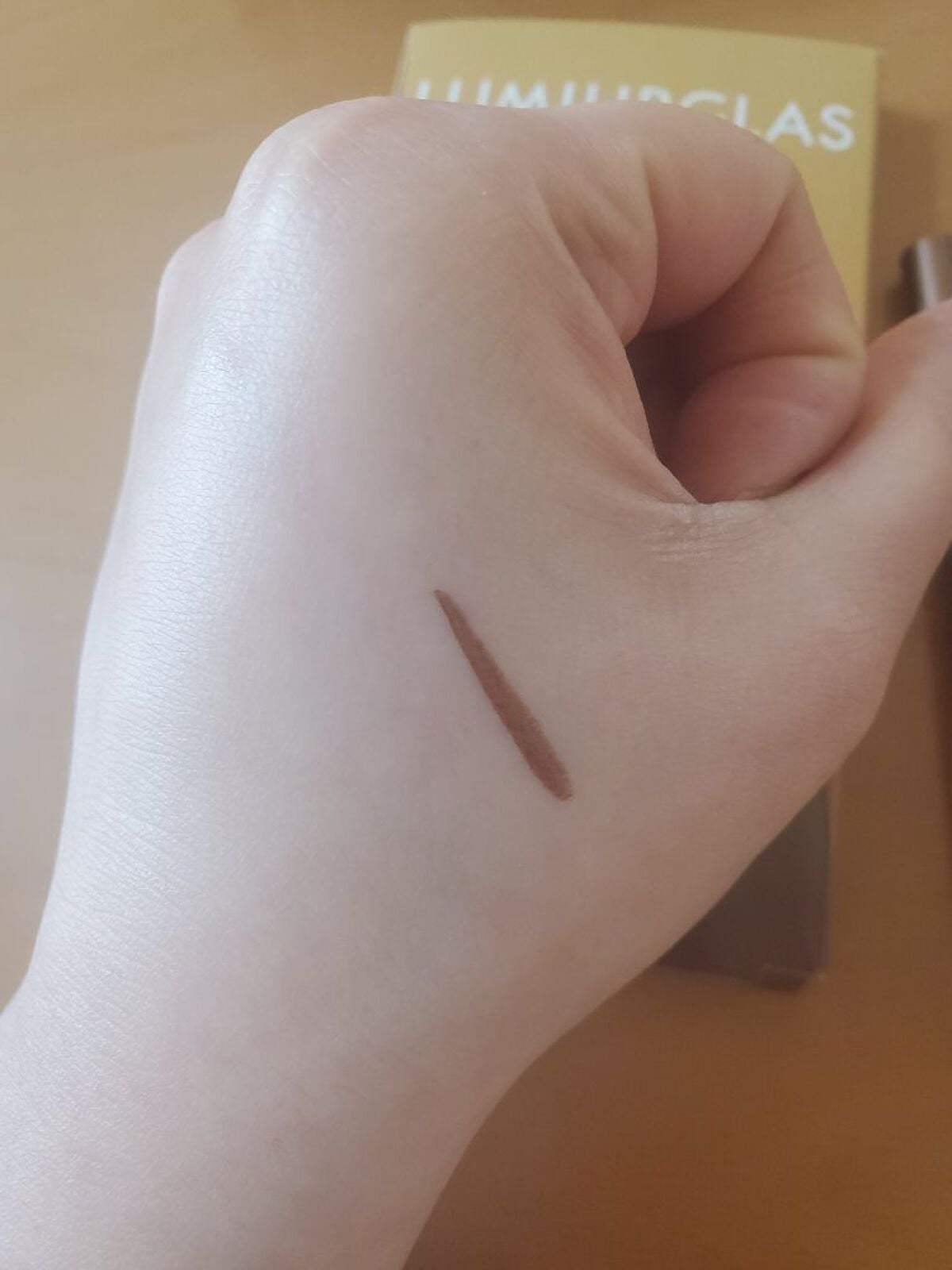 スキルレスライナー/LUMIURGLAS/リキッドアイライナーを使ったクチコミ(2枚目)