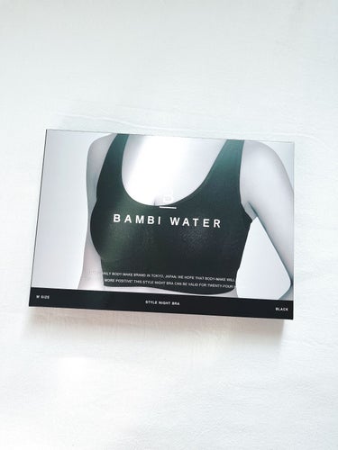 BAMBI WATER スタイルナイトブラのクチコミ「BAMBI WATER
スタイルナイトブラ

2022年楽天で最も売れた"育乳ナイトブラ"！
.....」（1枚目）