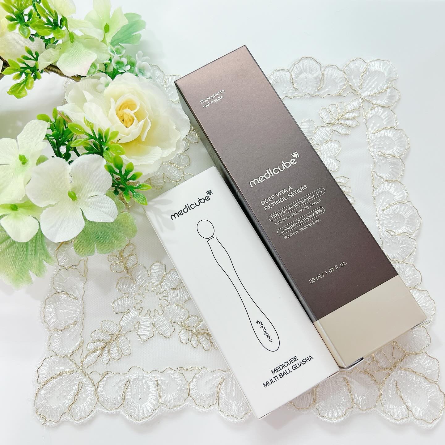 ディープビタAレチノールセラム/MEDICUBE/美容液を使ったクチコミ（3枚目）