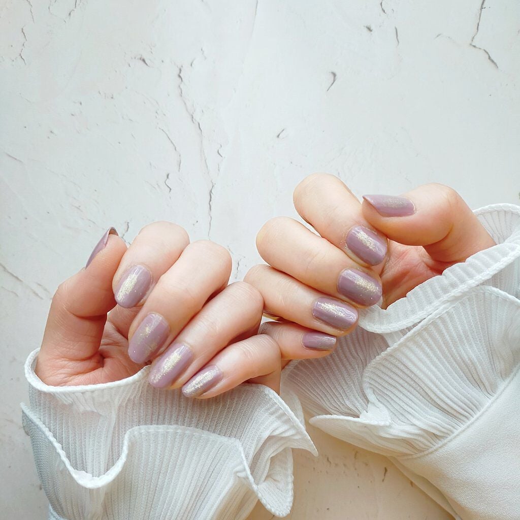 あちゃみん on LIPS 「·paネイルワンコートONE08をベースに1度塗り→paネイル..」(3枚目)