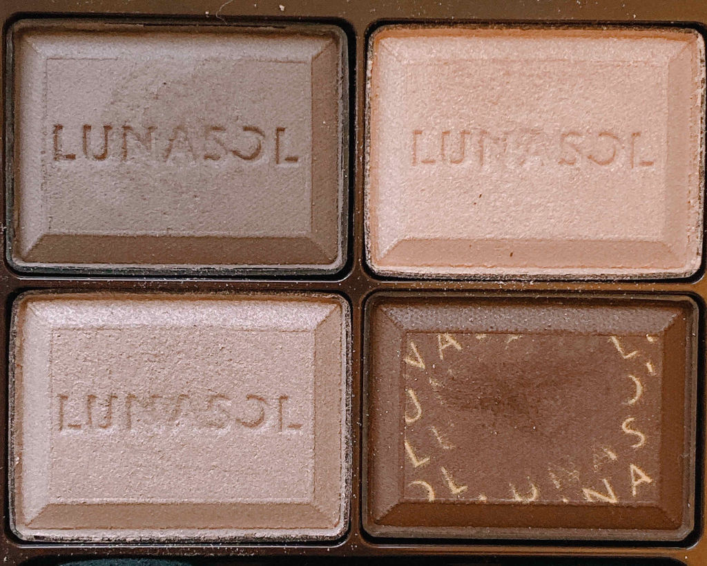 セレクション・ドゥ・ショコラアイズ/LUNASOL/アイシャドウパレットを使ったクチコミ（2枚目）