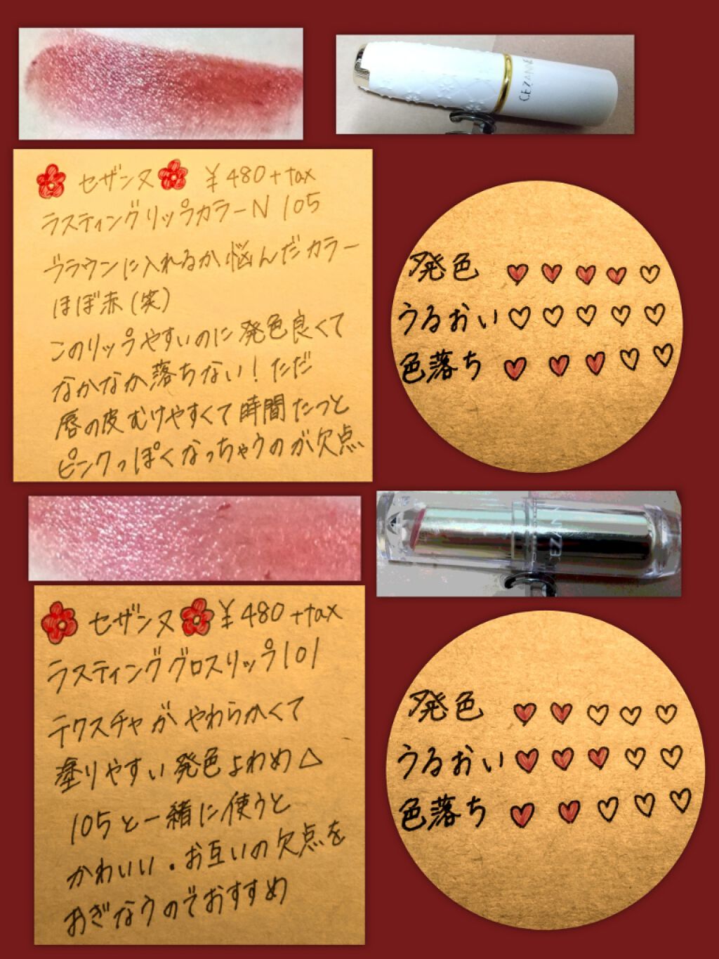 CCパーソナルリップクリーム/KATE/リップケアを使ったクチコミ（2枚目）