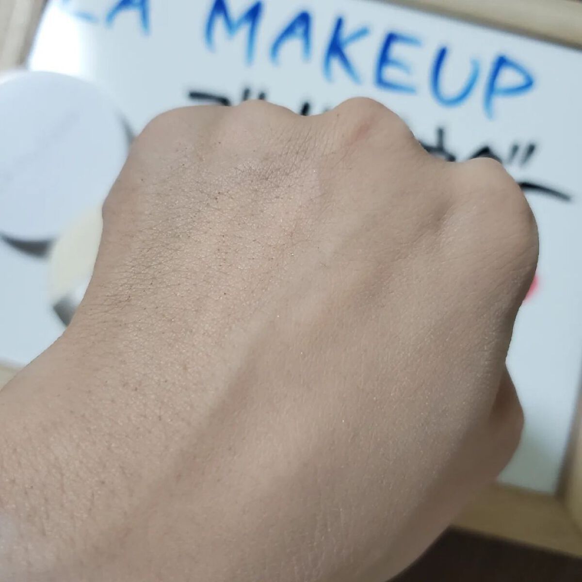 ゴッドパウダー/ラ・メイキャ/ルースパウダーを使ったクチコミ（2枚目）