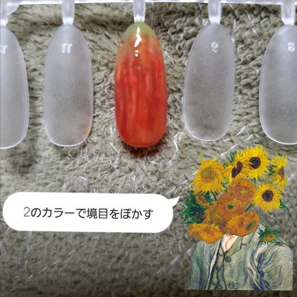 🧸kumako🧸フォロバ100 on LIPS 「セルフネイル日記🍎皆様前々回のりんごネイルにコメントたくさんあ..」(9枚目)