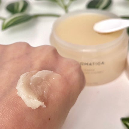 オレンジクレンジングシャーベット/AROMATICA/クレンジングバームを使ったクチコミ(3枚目)