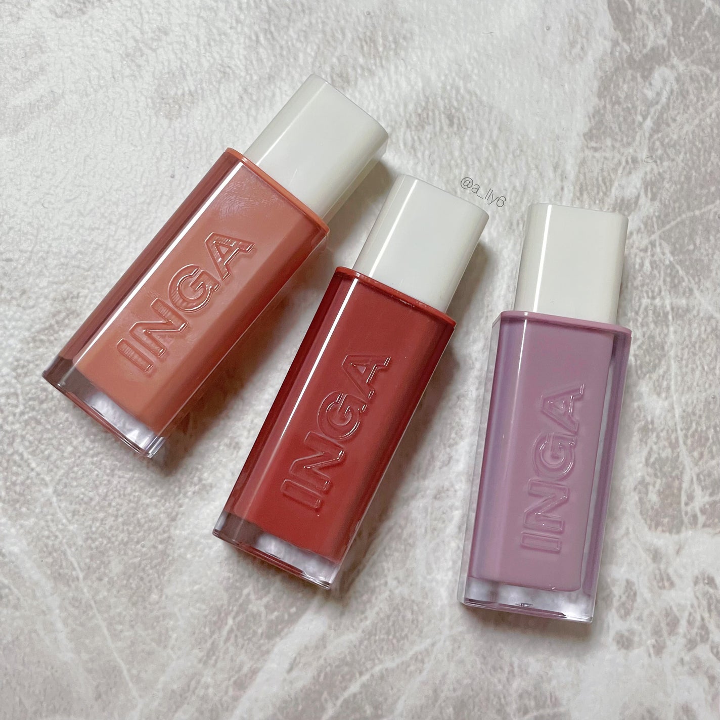 ウォーターグローリップティント/INGA/リップティントを使ったクチコミ(2枚目)