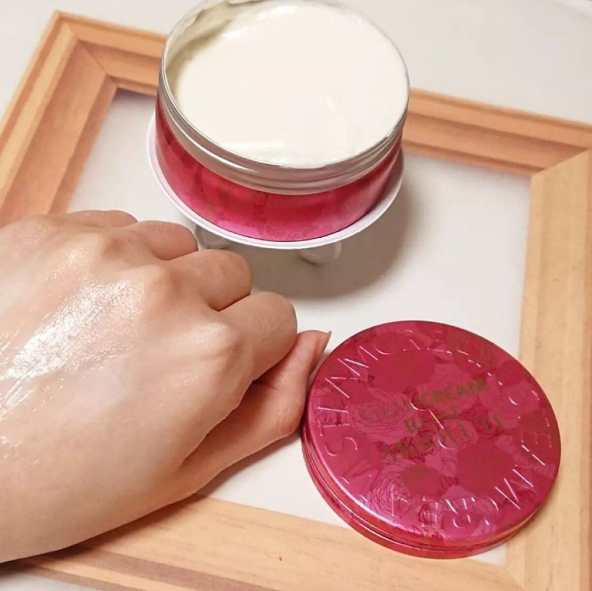 スチームクリーム ローズアブソリュート/STEAMCREAM/ボディクリームを使ったクチコミ(2枚目)