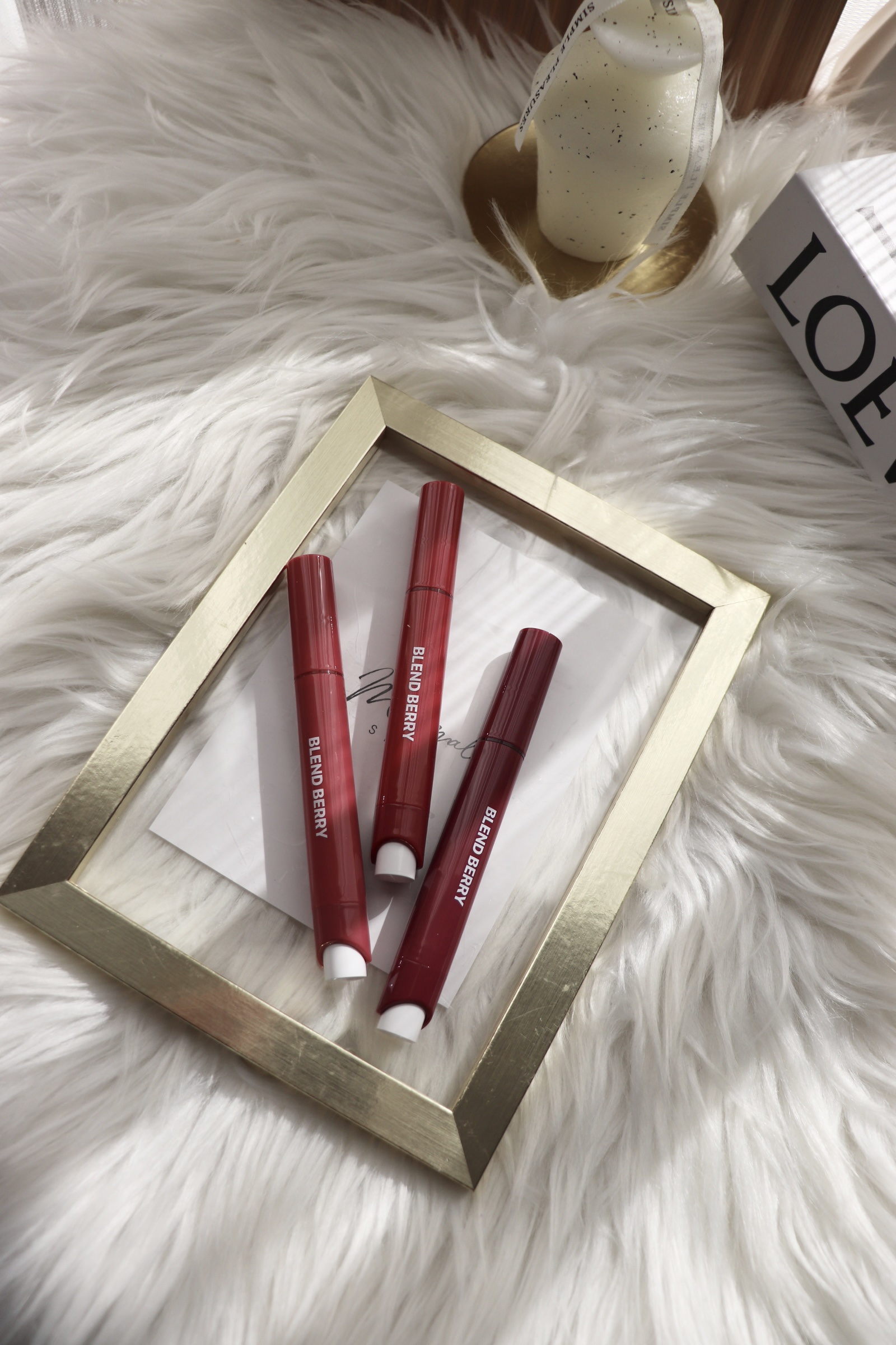 ブレンドベリー リップバルーン/BLEND BERRY/口紅を使ったクチコミ（1枚目）