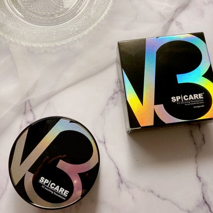 V3 エキサイティングファンデーション/SPICARE/クッションファンデーションを使ったクチコミ(1枚目)