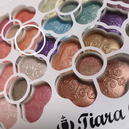 アイカラーパレット/ティアラガール/アイシャドウパレットを使ったクチコミ(2枚目)