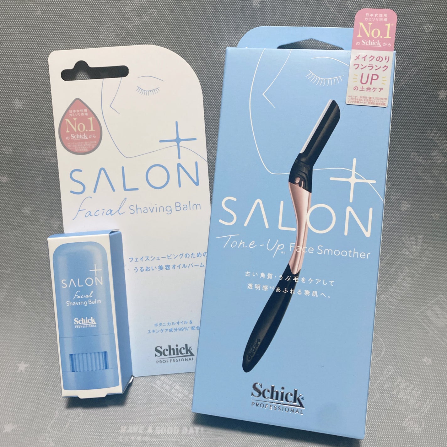 サロンプラス トーンアップ フェイススムーサー ホルダー(刃付き)/サロンプラス/シェーバーを使ったクチコミ(1枚目)