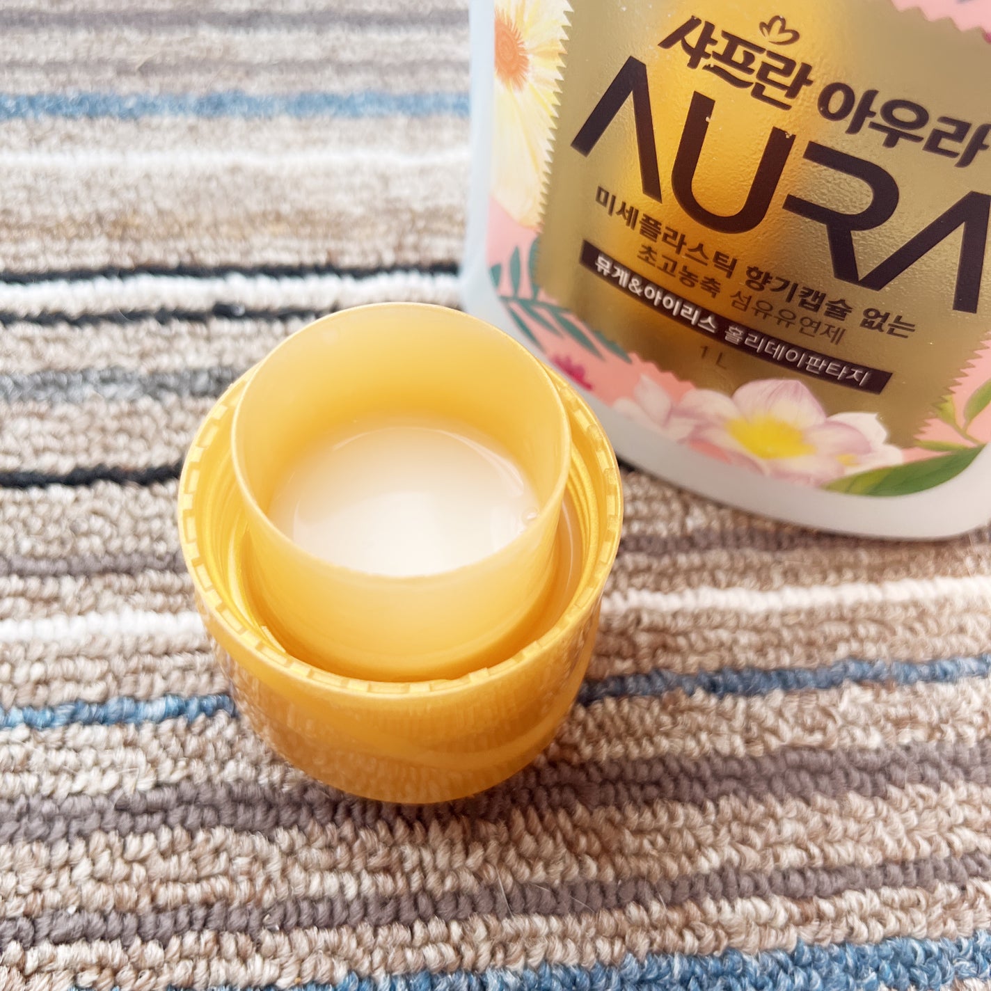 香りサフロン AURA 柔軟仕上げ剤/トイレタリージャパンインク/柔軟剤を使ったクチコミ(2枚目)