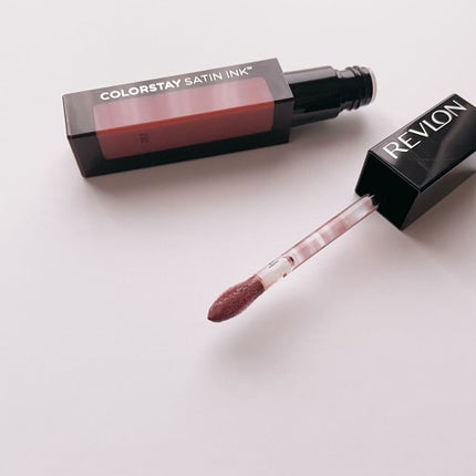 カラーステイ サテン インク/REVLON/口紅を使ったクチコミ(3枚目)