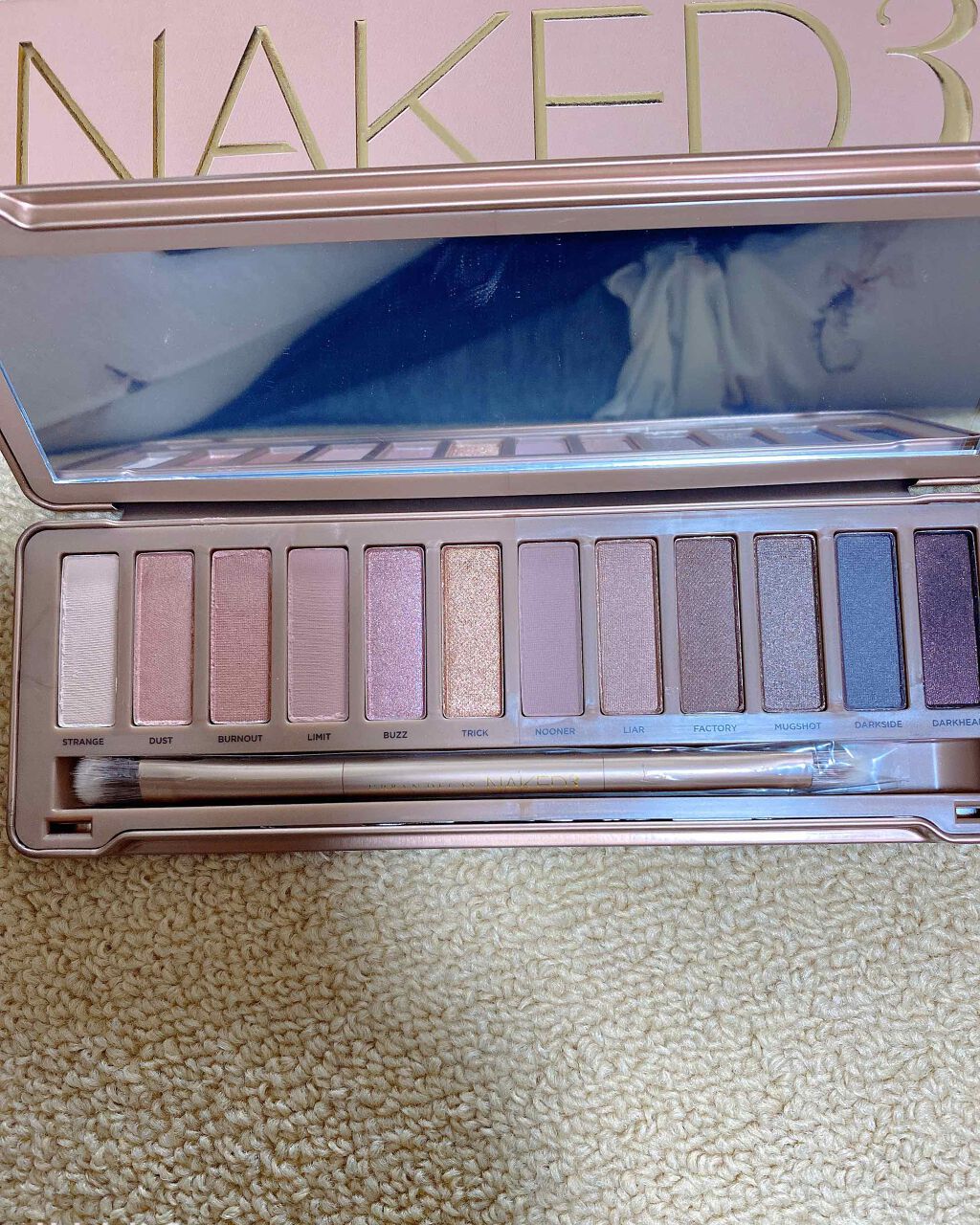 URBAN DECAY NAKED3/Naked/アイシャドウパレットを使ったクチコミ（1枚目）